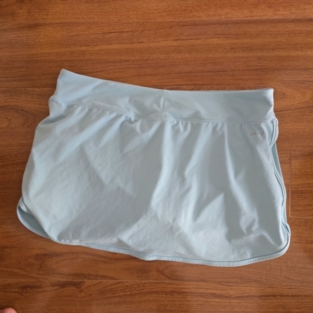 Nike Women's Light Blue tennis pickleball skirt skort - Picture 6 of 6